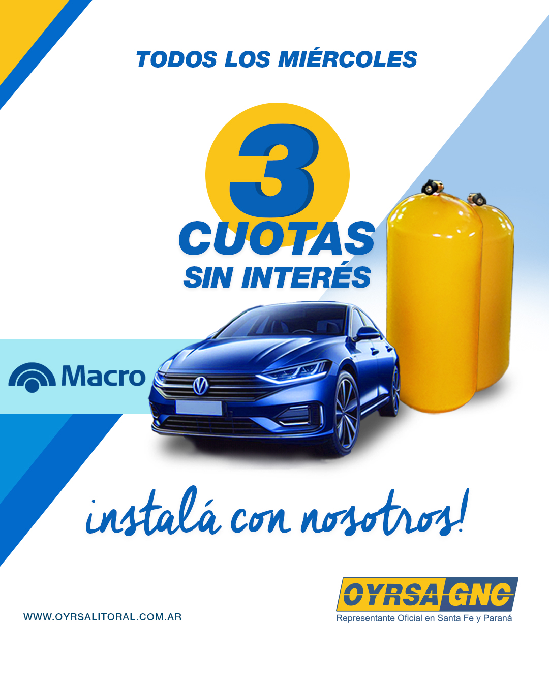 Dale más rendimiento a tu auto - OYRSA GNC